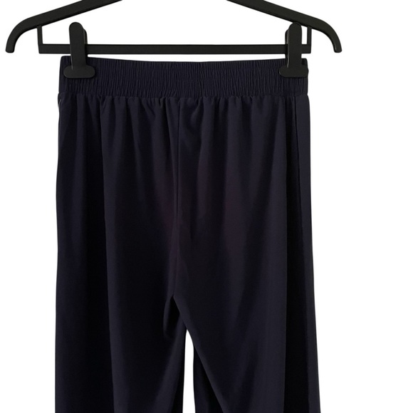 IMAN Dark Navy Wide Leg Stretch Pull-on Pants NWT - Picture 5 of 8